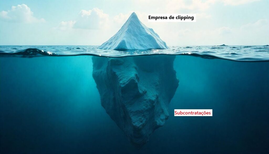 subcontratação clipping de notícias